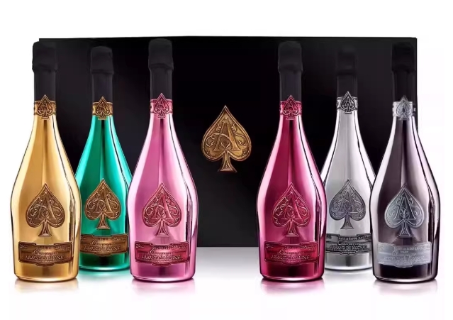 黑桃A香槟大神龙套礼盒6支